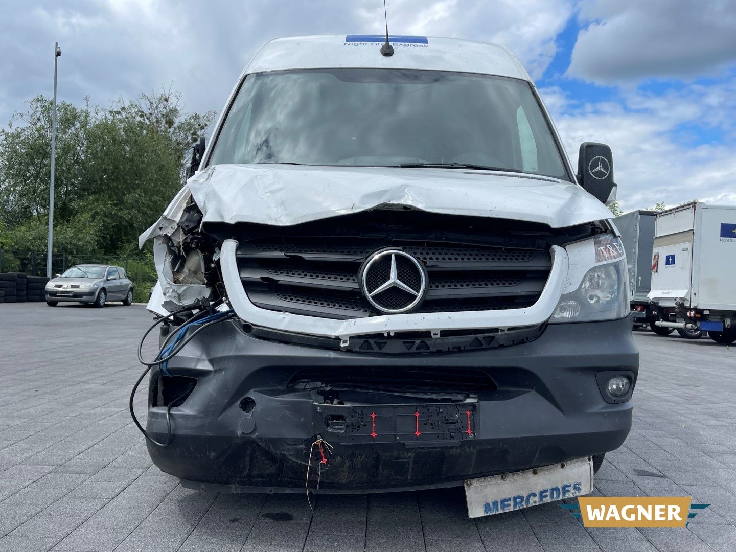 Fahrzeugabbildung Mercedes-Benz Sprinter II Kasten 316 CDI Unfall