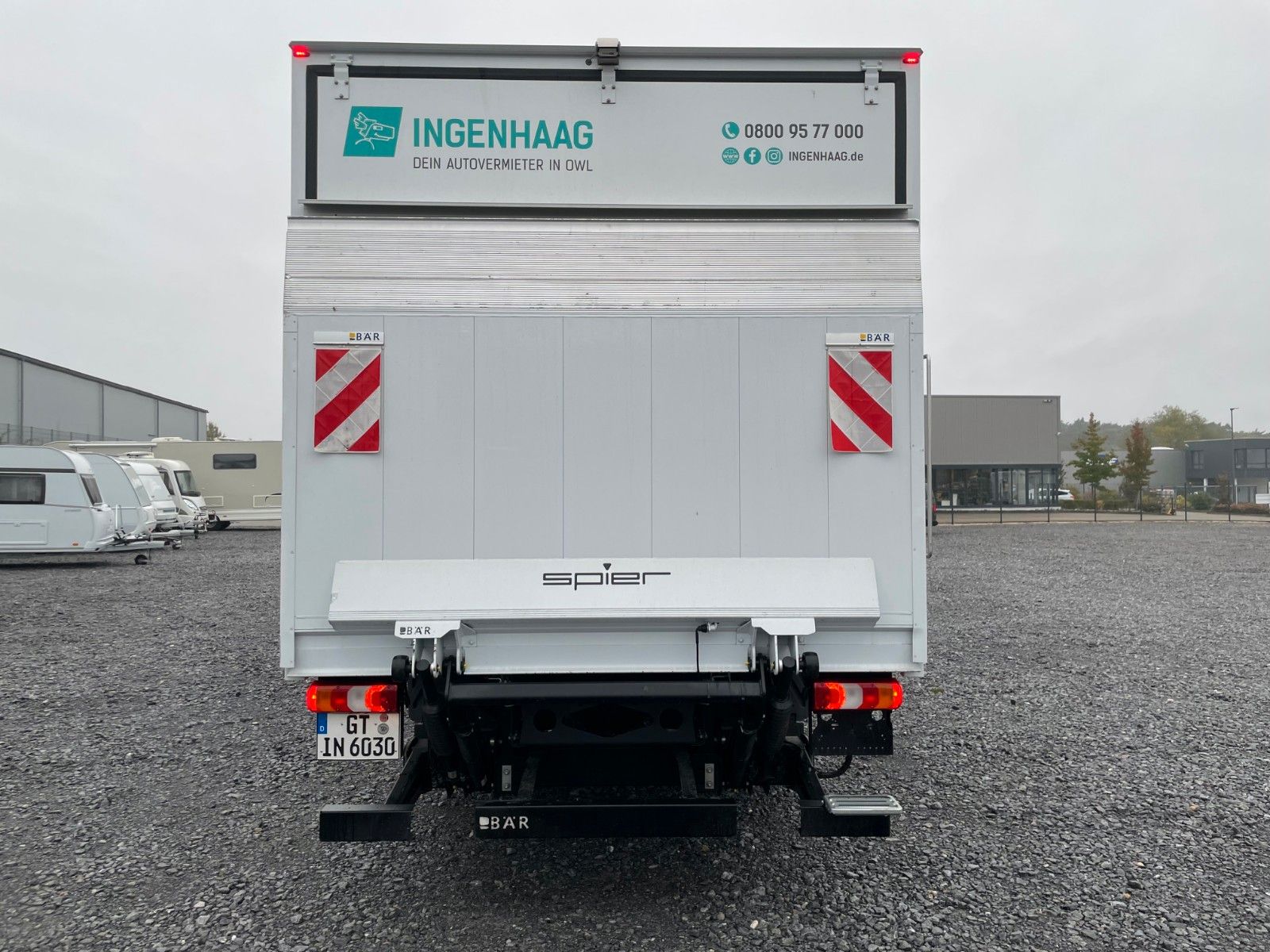 Fahrzeugabbildung Mercedes-Benz Atego 818 L Koffer LBW AHK Klima