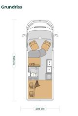 Citroën Mooveo Van 60DB, Solar, Winterpaket, TV, Bad - Citroën D