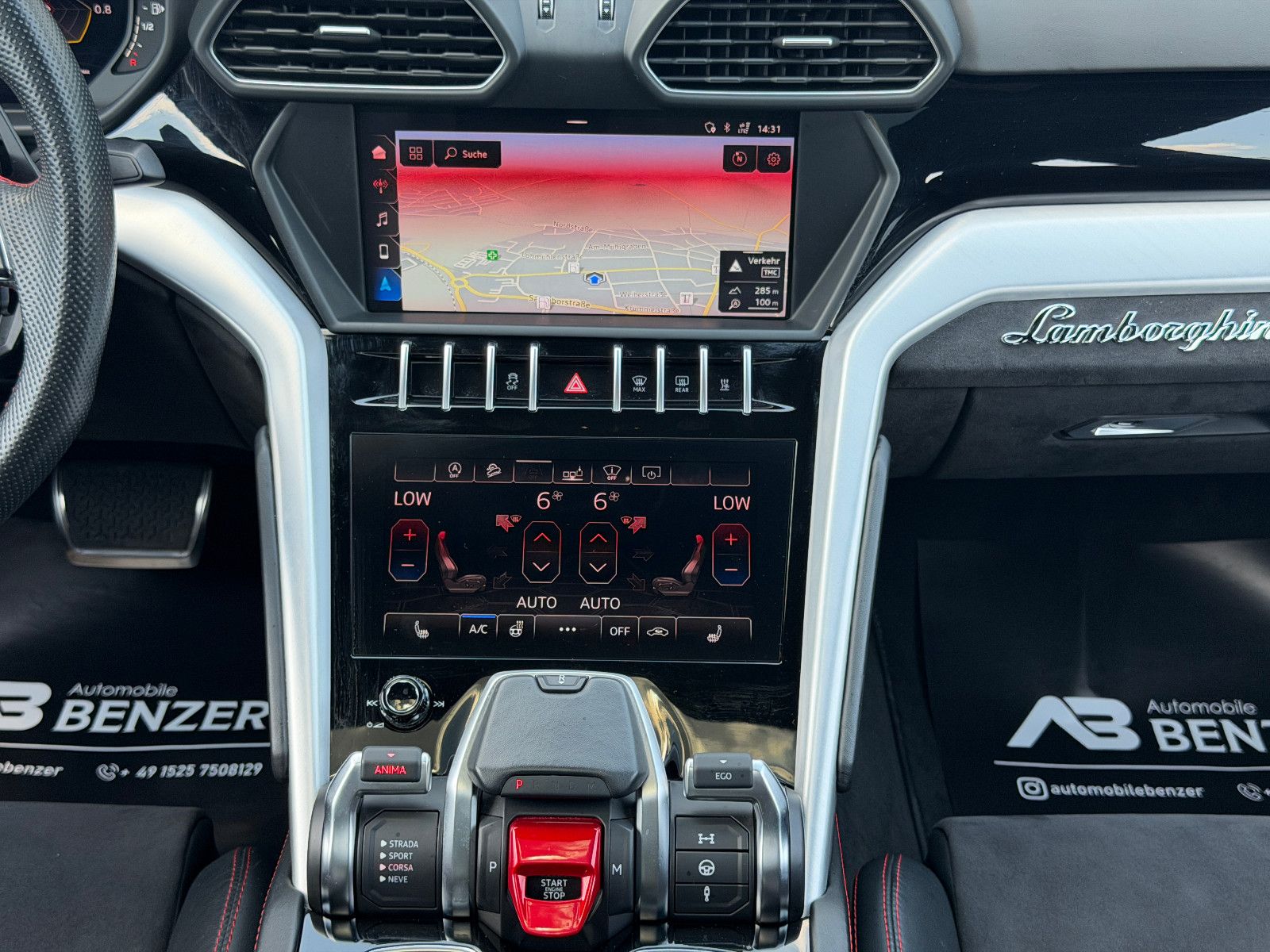 Fahrzeugabbildung Lamborghini Urus/PANO/23ZOLL/B&O-3D/360KAM/HEAD-UP