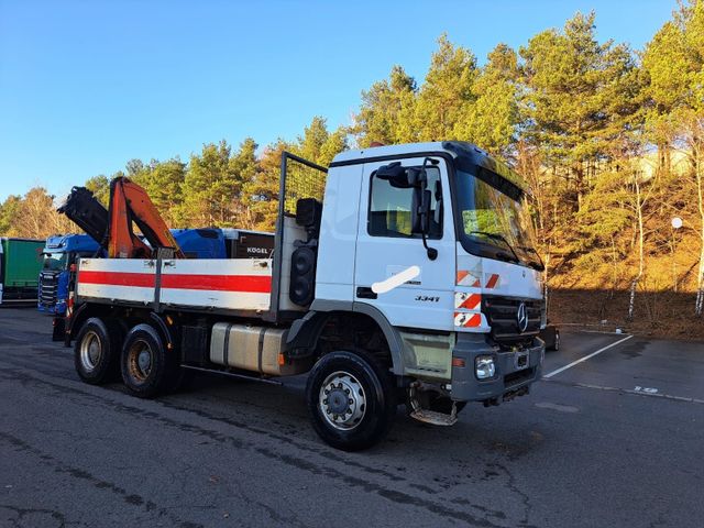 Mercedes-Benz ACTROS 3341 6x6 Kran PK 15000 Remont Control