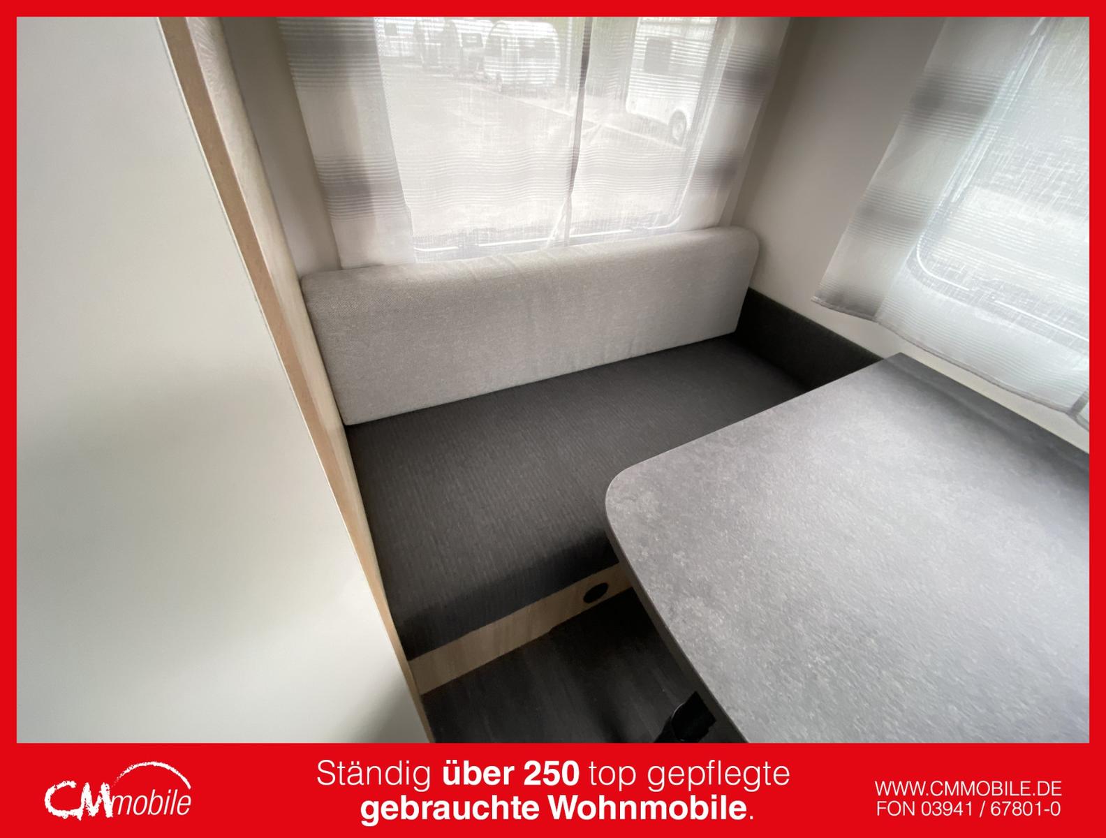 Sterckeman Easy 390 CP - Festbett - 4er Sitzgruppe -