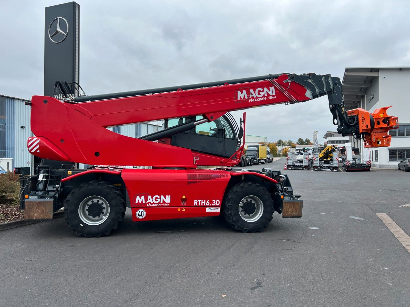 Fahrzeugabbildung Andere Magni RTH 6.30 SH / Fällkran / Westtech CS750