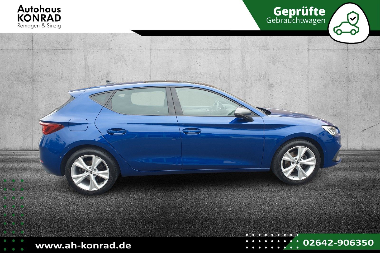 Fahrzeugabbildung SEAT Leon FR 1.5 TSI Navi-Pano-ACC