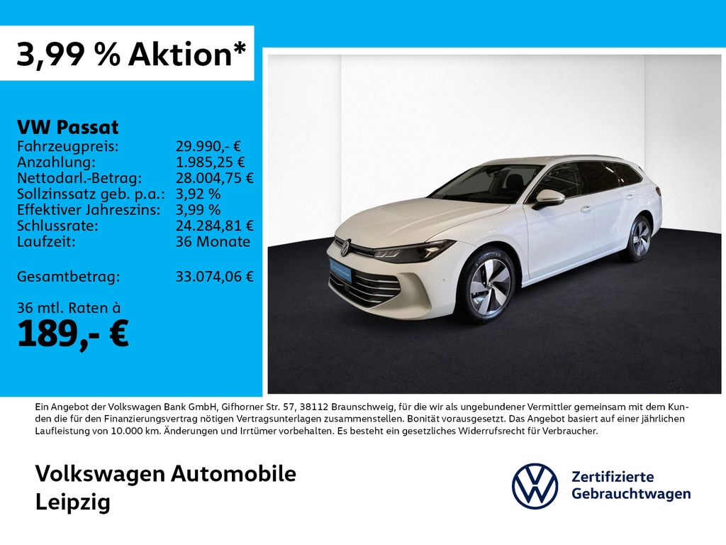 Passat 1.5 eTSI Business *AHK*Area View*LED*SHZ