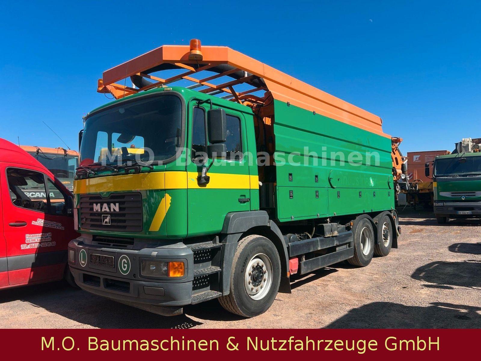 Fahrzeugabbildung MAN 26.440 /Assmann Saug & Spülwagen / 6x2 /