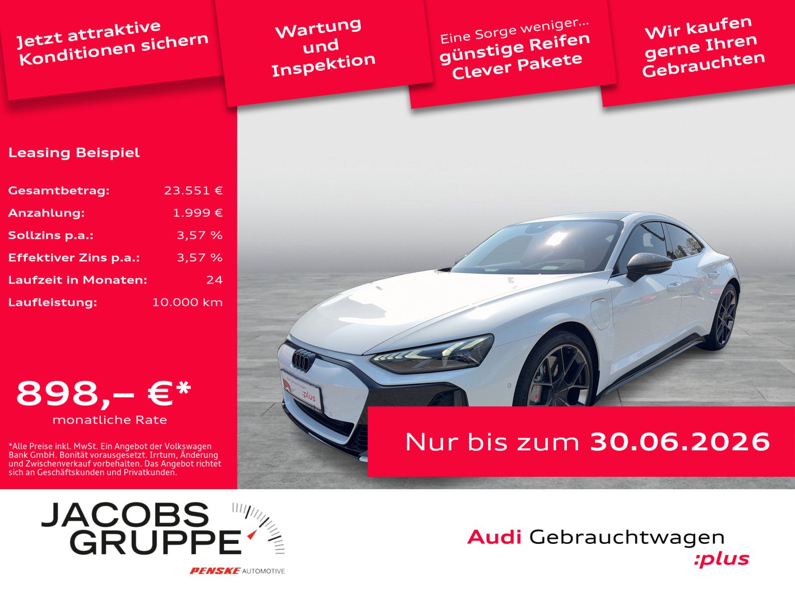 Audi RS e-tron GT performance Carbon/S-Sitze pro/Lase
