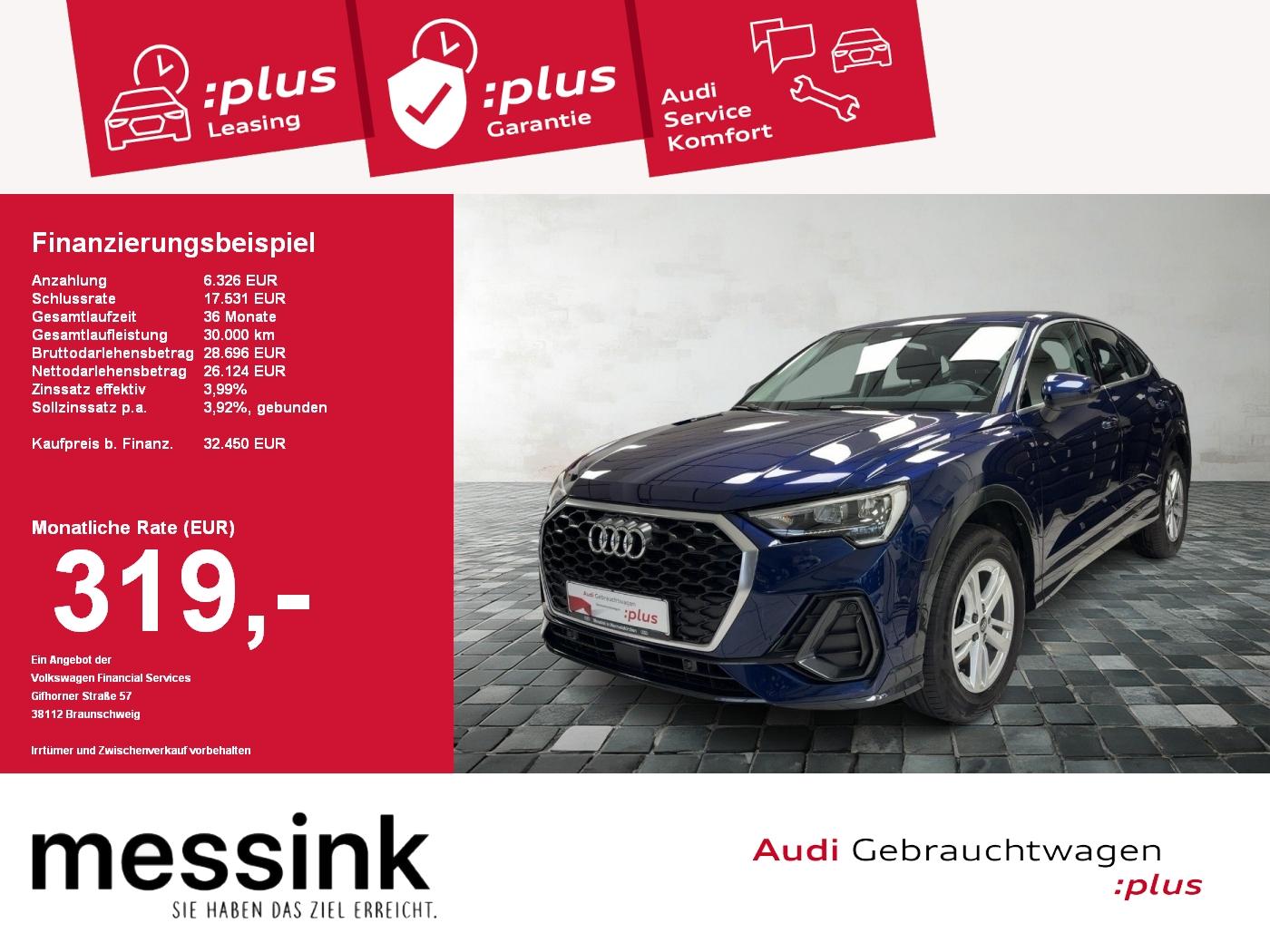 Audi Q3 Sportback 35 TFSI basis *Sitzheiz*Einparkh.*e