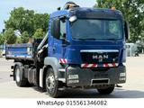 MAN TGS-18.320-4X4H-Blatt-3Seiten-Kipper-Meiler-Kran - MAN Kühlkoffer