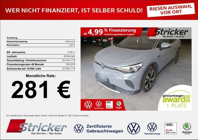 Volkswagen ID.4 Pro Performance 150/77 281,-ohne Anzahlung