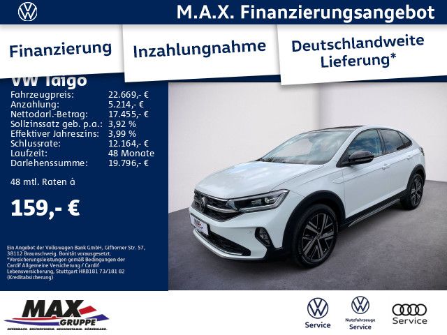 Taigo 1.0 TSI STYLE LED+KAMERA+PANO+DCP+NAVI+APP