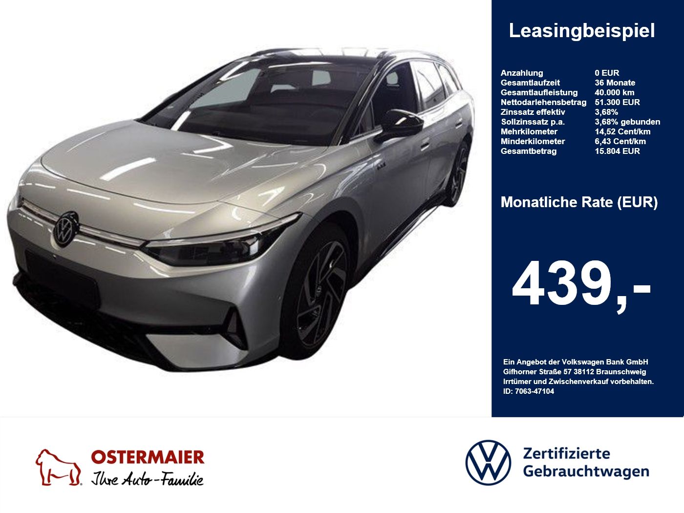 Volkswagen ID.7 Tourer GTX 4M 340PS.MATRIX.NAVI foto 1