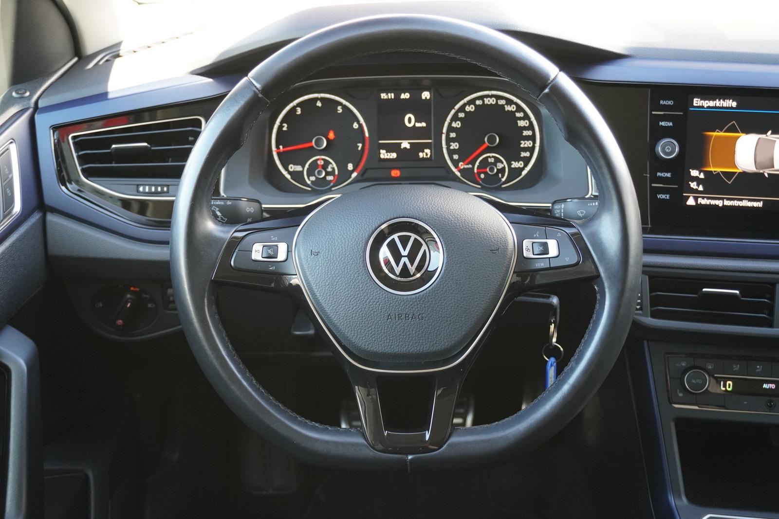 Volkswagen Polo VI 1.0 TSI United Navi PDC Sitzheizung DAB, миниатюра 13