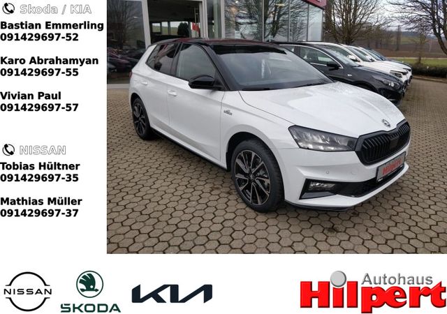 Skoda Fabia Monte Carlo 1.5TSI 150PS DSG RFK KLIMA 17"