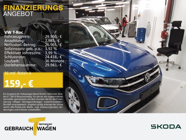 Volkswagen T-Roc 2.0 TDI DSG STYLE UPE49 AHK ST.HEIZ KAMERA