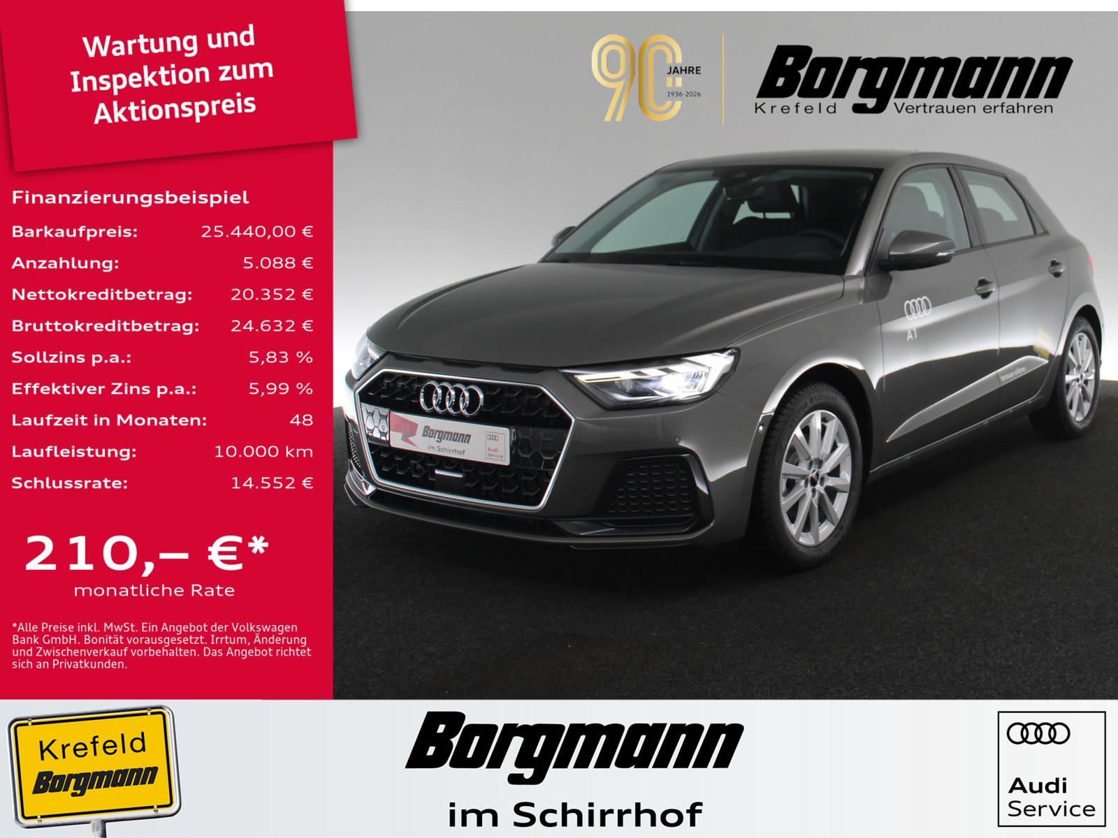 Audi A1 Sportback 30 TFSI advanced LED KAMERA SHZ PDC