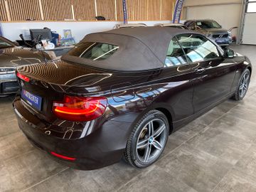 BMW 218 d Cabrio Sport Line *AHK*SHZ*Klima*Navi*