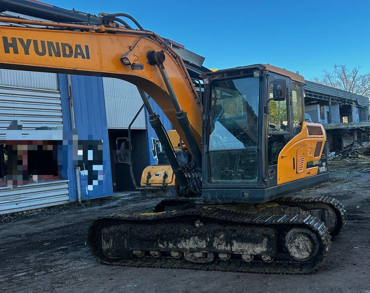 Hyundai HX140LC *Bj 2021/5600H/SW/1xTL/1xSortiergreifer*