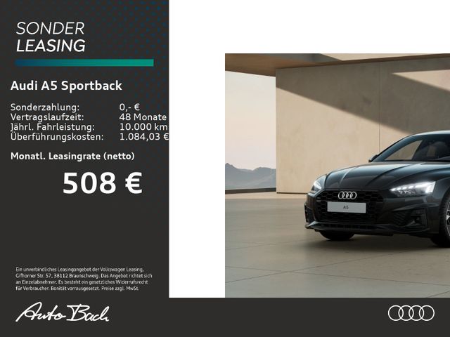 Audi A5 Sportback S line 40 TDI 150(204) kW(PS) S tro