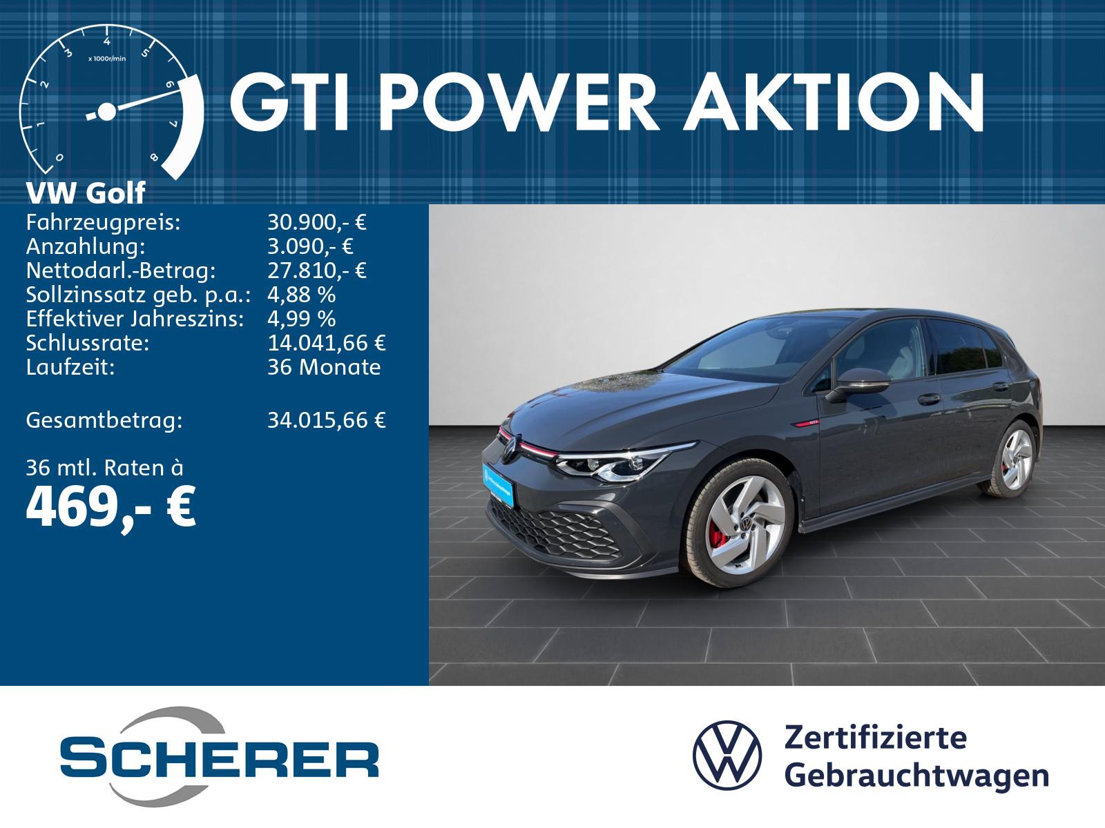 Volkswagen Golf 2.0 TSI GTI AHK ACC LED DAB