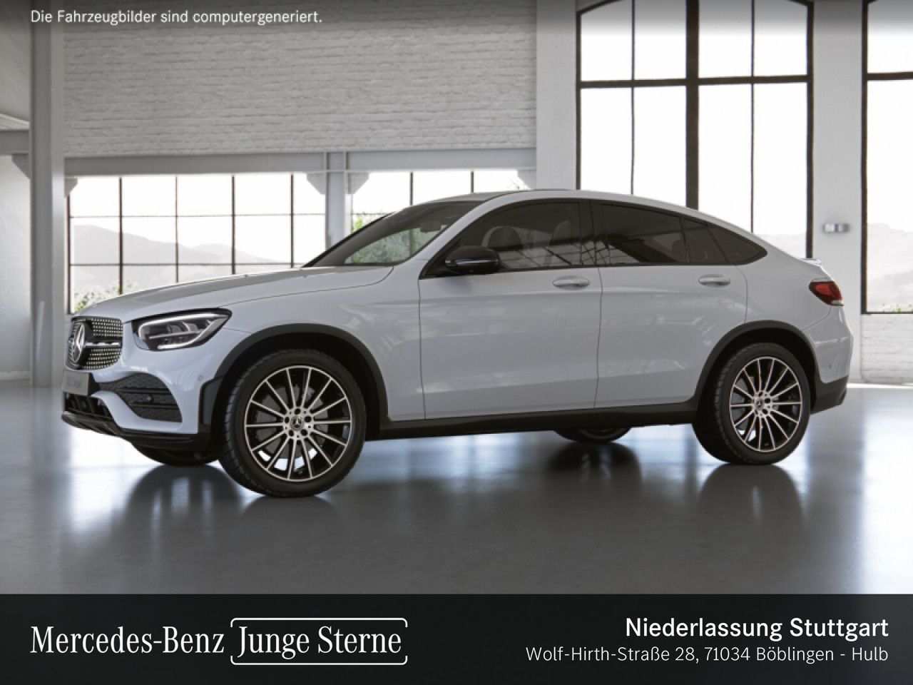 Mercedes-Benz GLC 300 d 4M Coupe AMG SD DIST BUR NIGHT 360° foto 3