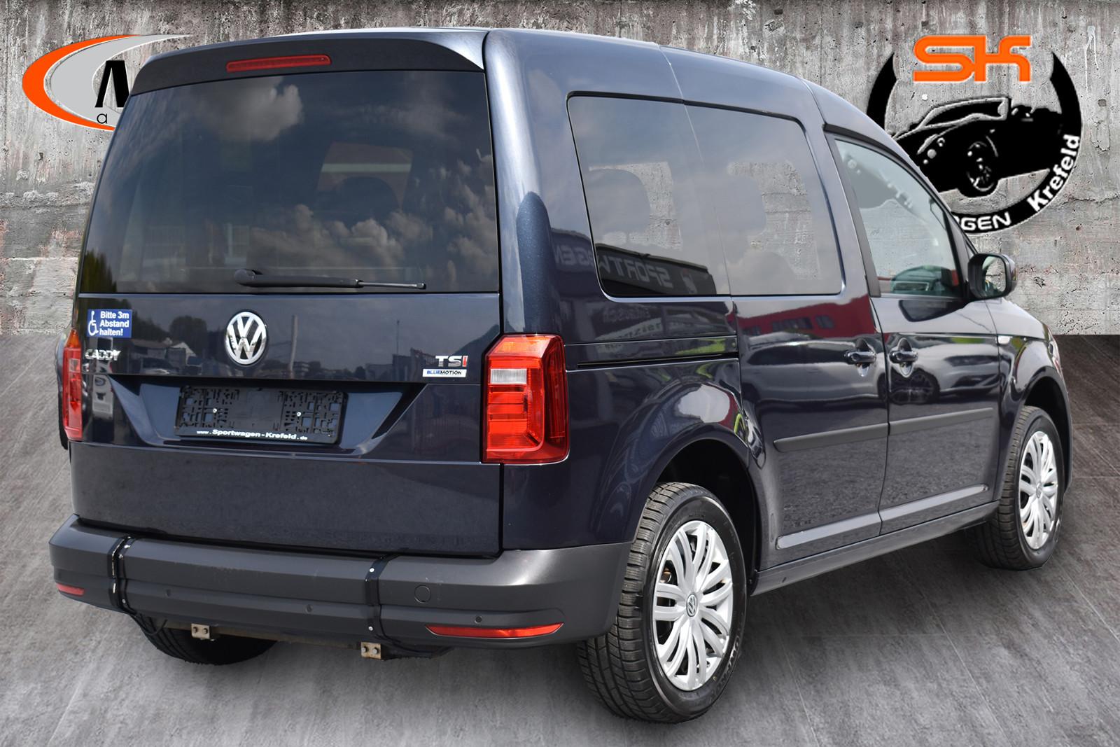 Volkswagen Caddy 1,4 DSG Maxi *5-Sitzer* Rollstuhl Rampe*