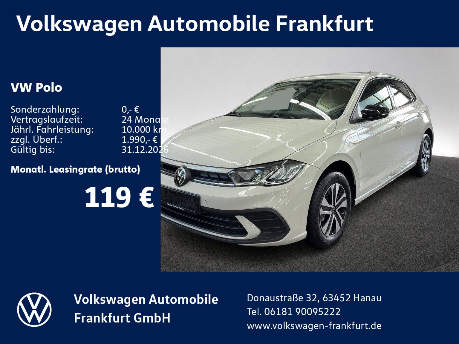 Volkswagen Polo ENERGY 1,0 l  (80 PS) |   Top Deal