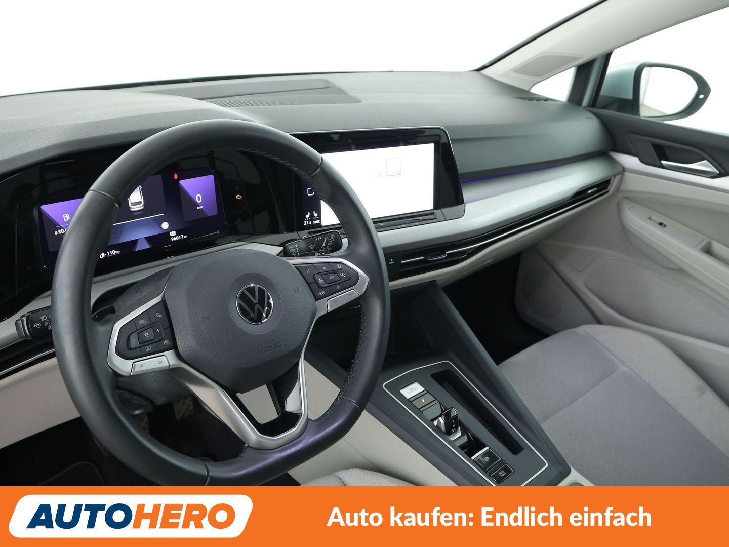 Volkswagen Golf VIII 1.0 eTSI Life Aut.*LED*NAVI*ACC*PDC*, миниатюра 10