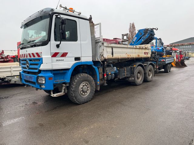 Mercedes-Benz ACTROS   3344 AK 6X6   Hiab 322 EP 4