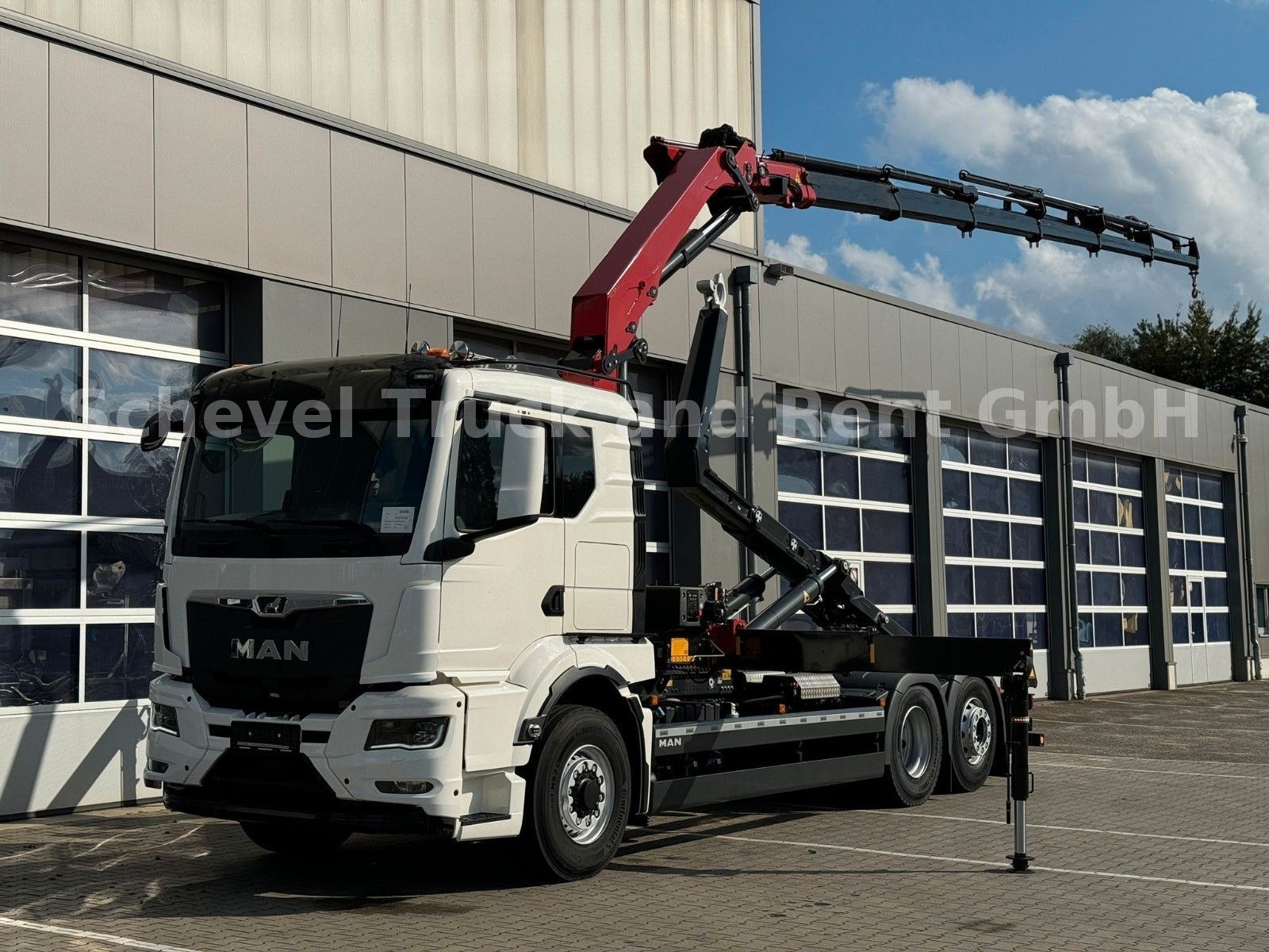 Fahrzeugabbildung MAN TGS 26.520 6x2H-4 Abrollkipper MEILLER+FASSI 235