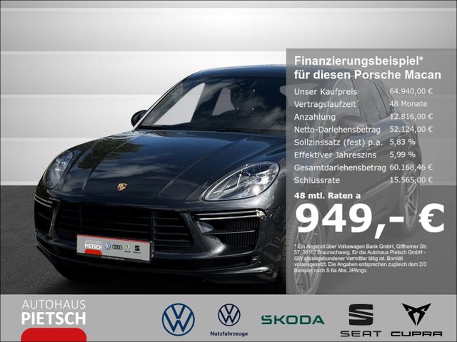 Porsche Macan 2.9 Turbo Sport-Abgas Leder