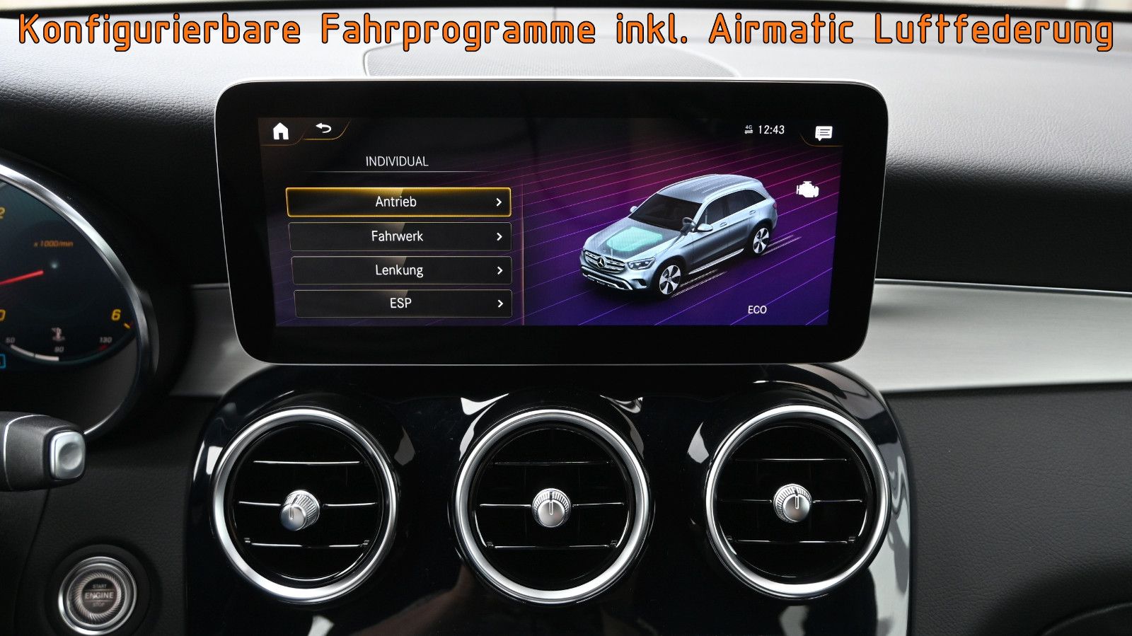 Fahrzeugabbildung Mercedes-Benz GLC 400 d 4MAT. AMG LINE Int. °ACC°AHK°AIRMATIC°