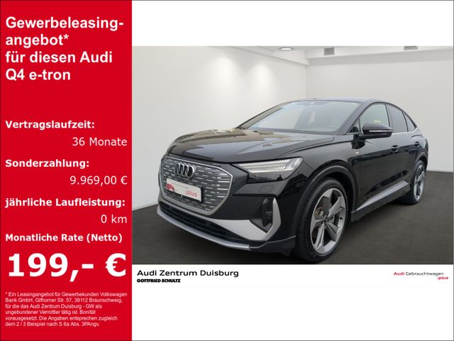 Audi Q4 e-tron Sportback 50 quattro  2X S-Line Matrix