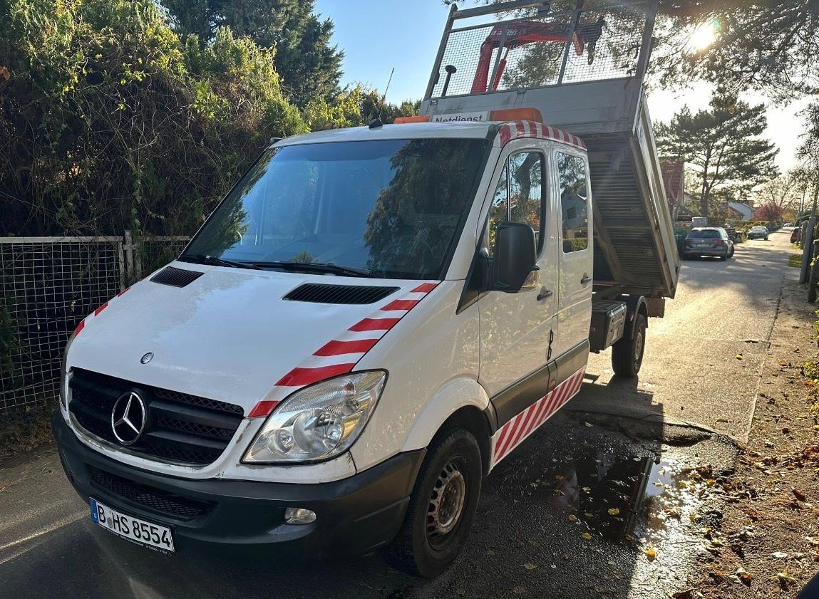 Mercedes-Benz Sprinter 316 CDI Kipper Kran