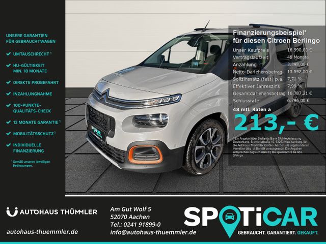 Citroën Berlingo Shine M 1.5 BlueHDi 130 FAP EU6d-T HUD 