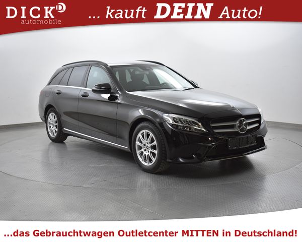 Mercedes-Benz C 180d T 9G. NAVI+KAMERA+LED+SITZHZ+PARKASS+ACC+