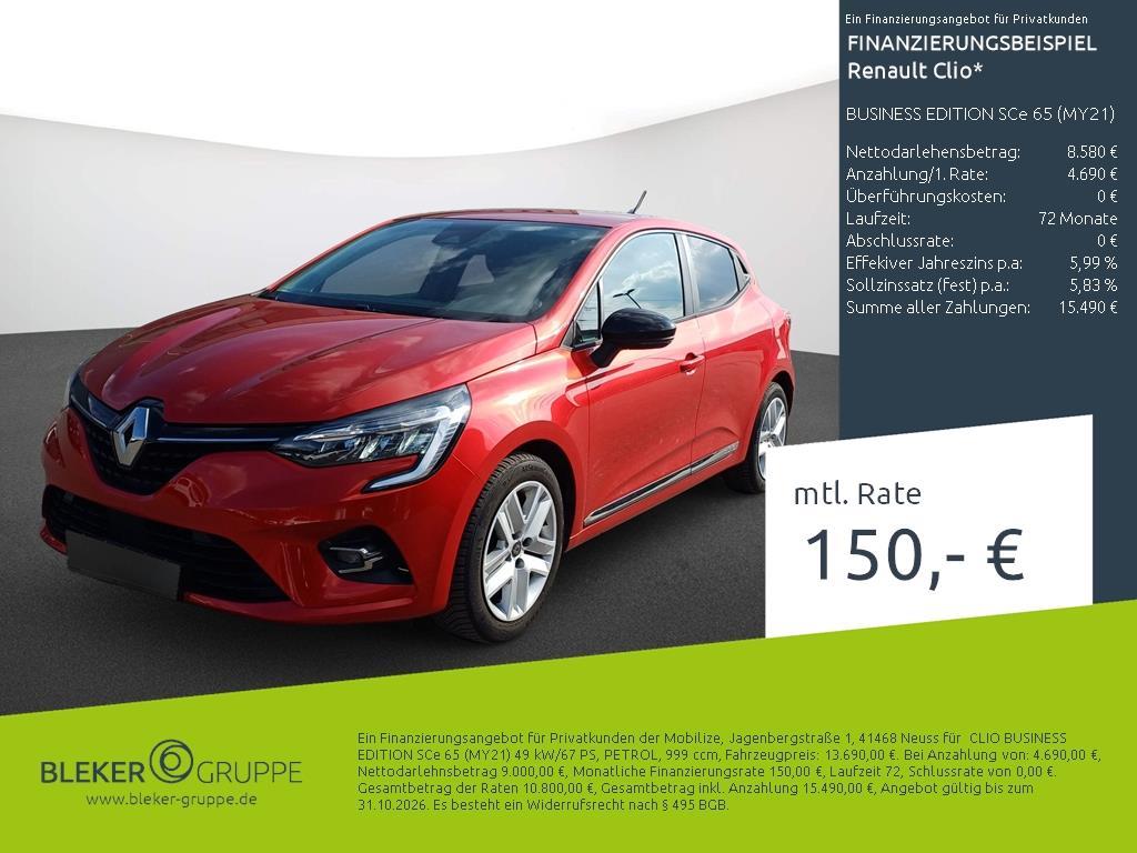 Renault Clio BUSINESS EDITION SCe 65 (MY21)