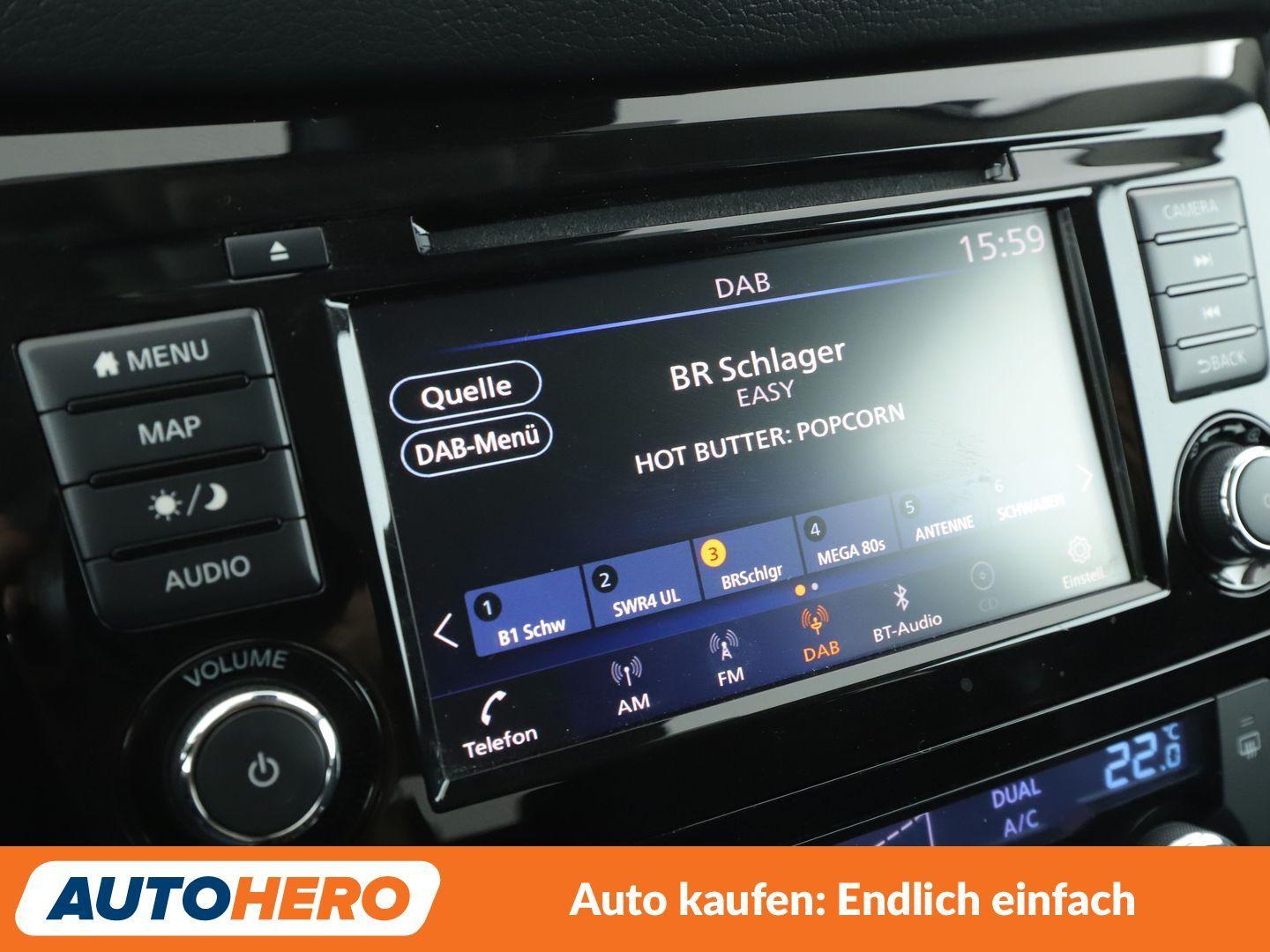 Nissan Qashqai 1.3 DIG-T Zama Aut.*NAV*TEMP*360CAM*PDC*SHZ*ALU*, миниатюра 19