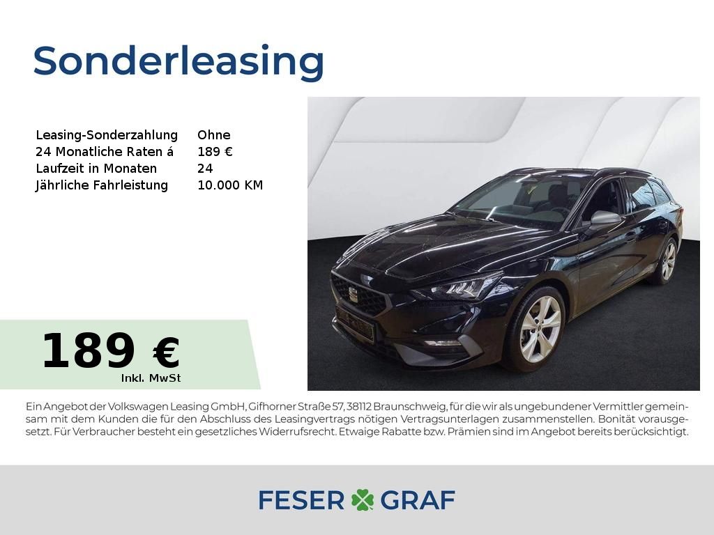 Seat Leon Sportstourer FR 2.0 TDI DSG - NAVI,AHK,RFK,