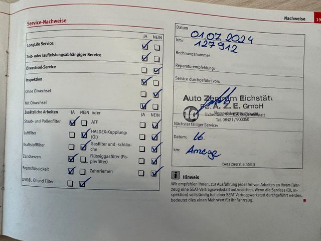 MYAUTOCENTER – Gebraucht- und Jahreswagen mit Werkstattservice in Pfaffenhofen Seat Toledo Reference *1. Hand*Klima*Radio*CD-Player*