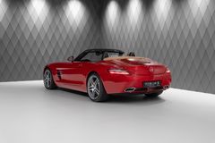 SLS AMG 6.2 V8 Roadster RED/BROWN CARBON