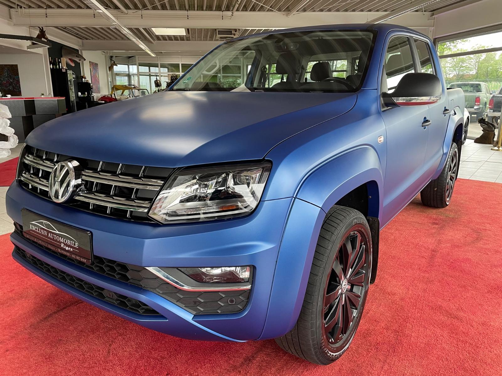Volkswagen Amarok Aventura Blau Matt Standheizung Diffsperr
