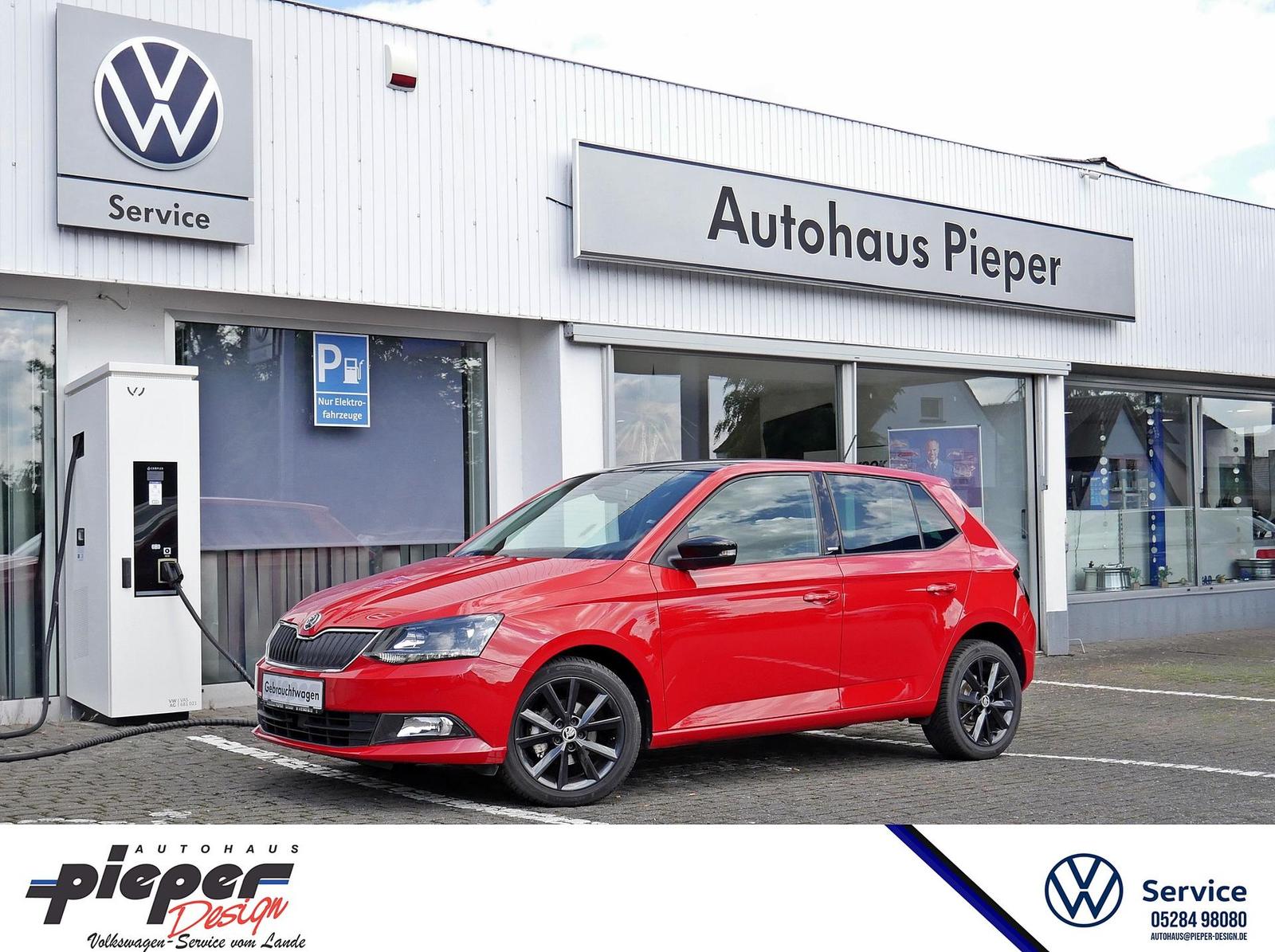 Skoda Fabia 1.0 MPI Joy-Black Bluetooth Sitzhzng. PDC