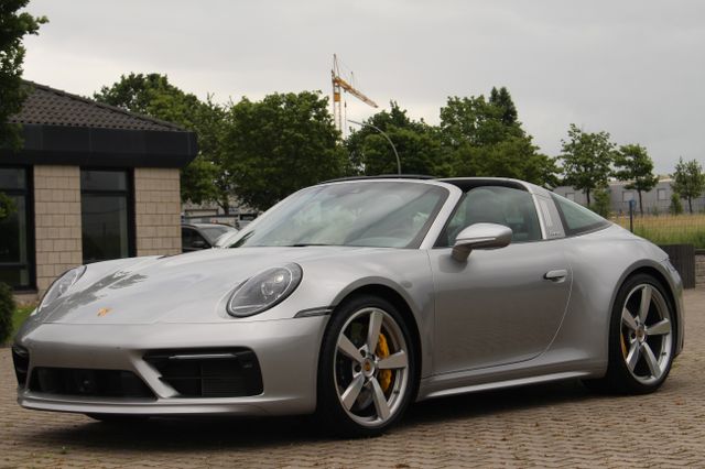 PORSCHE 992 (911) 4S Targa PCCB Leder blau Approved VOLL
