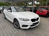BMW M235i Cabrio|LEDER|NAVI PROF.|BI-XENON|1.HAND| - weiße BMW M235