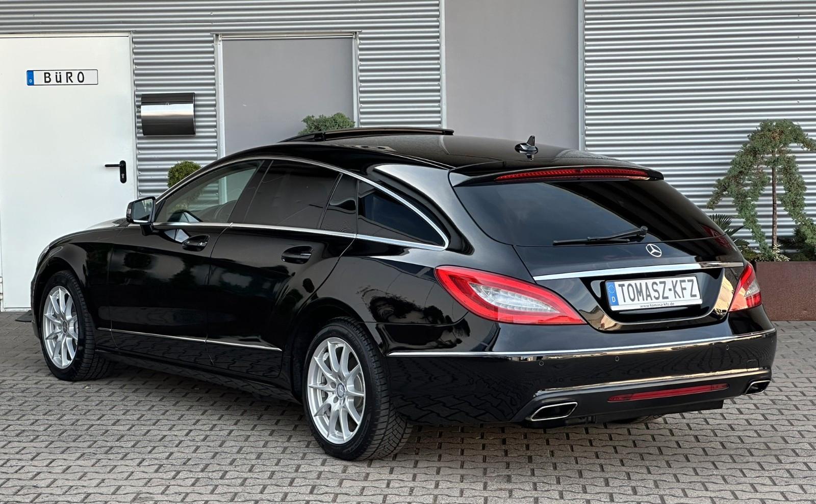 Mercedes-Benz CLS Shooting Brake 350 CDI V6 265 ch BVA 4Matic / Cuir / Sièges massants / Toit ouvrant / Suspension pneumatique
