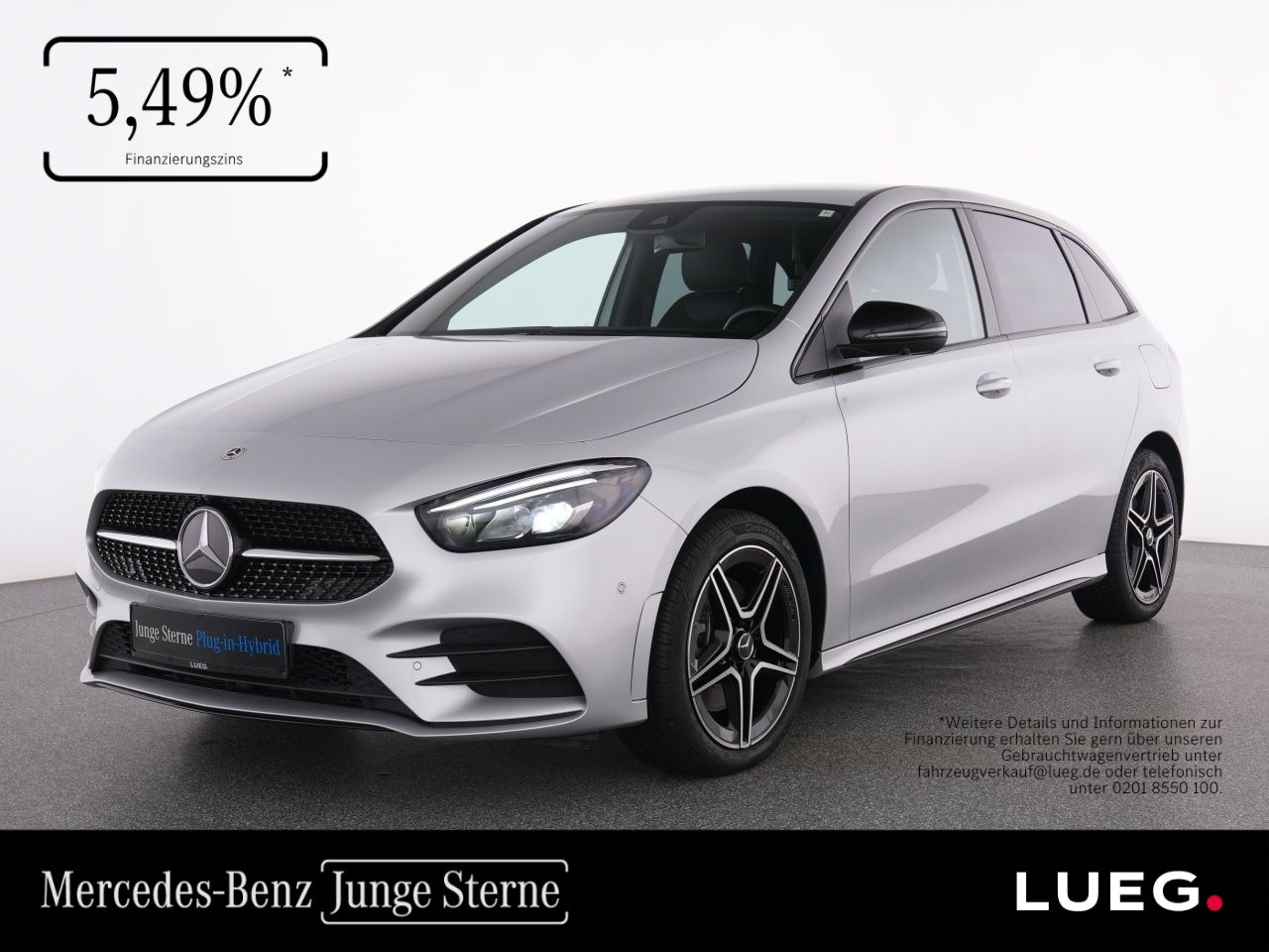 Mercedes-Benz B 250 e AMG+LED+360°+Night+KeyGo+EHeck+Totw+PTS+