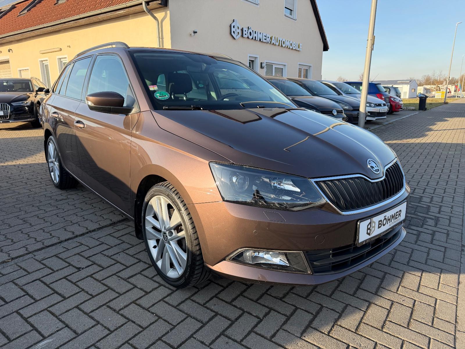 Skoda Fabia Combi Style Klimaautomatik,Sitzheizung,AHK