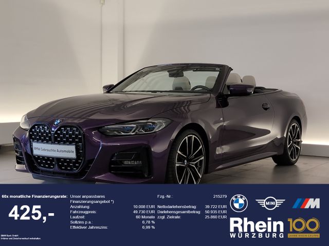 BMW 430i xDrive Cabrio M Sport Navi/Laser/360° Navi/