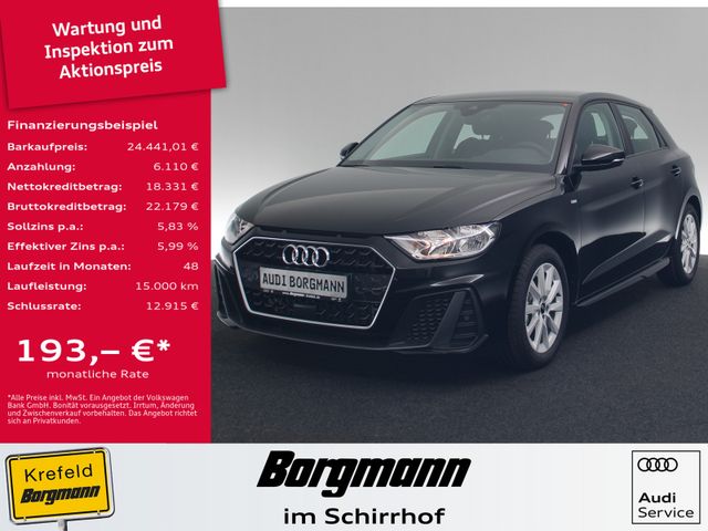 Audi A1 Sportback 25 TFSI S line PDC KLIMAAUTOMATIK